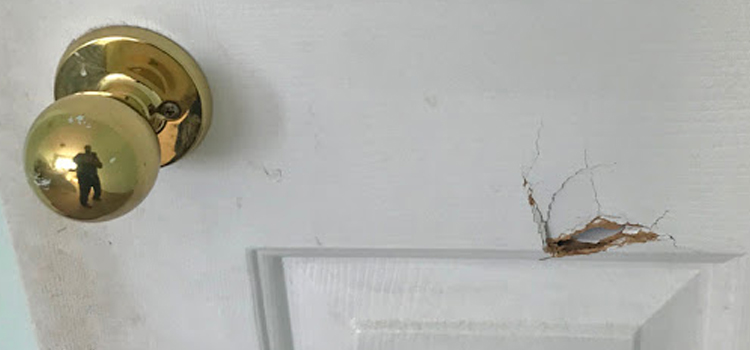 interior door hole repair South Oroville